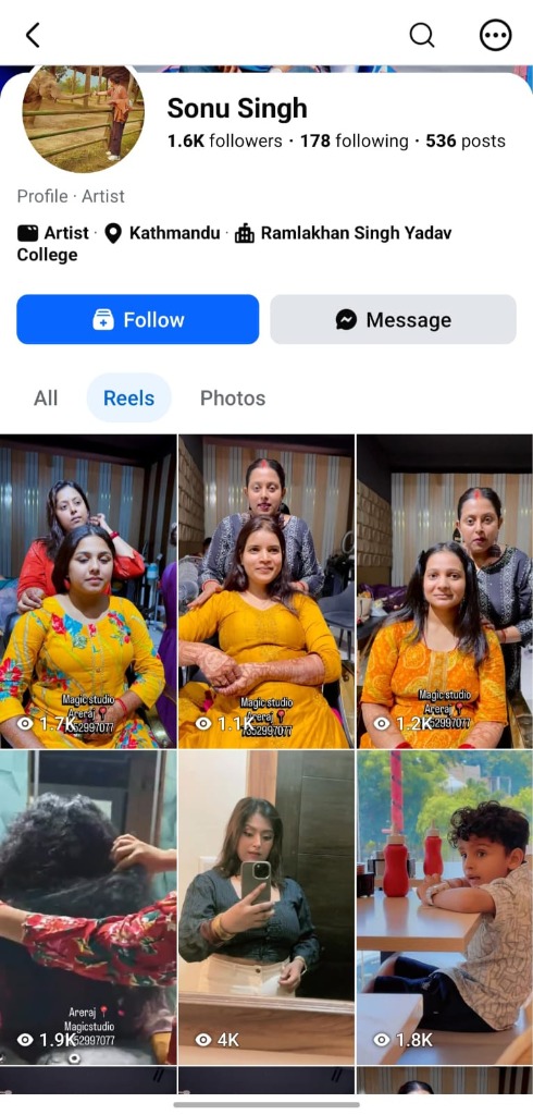 Facebook Profile