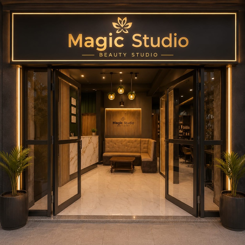 Magic Studio storefront entrance